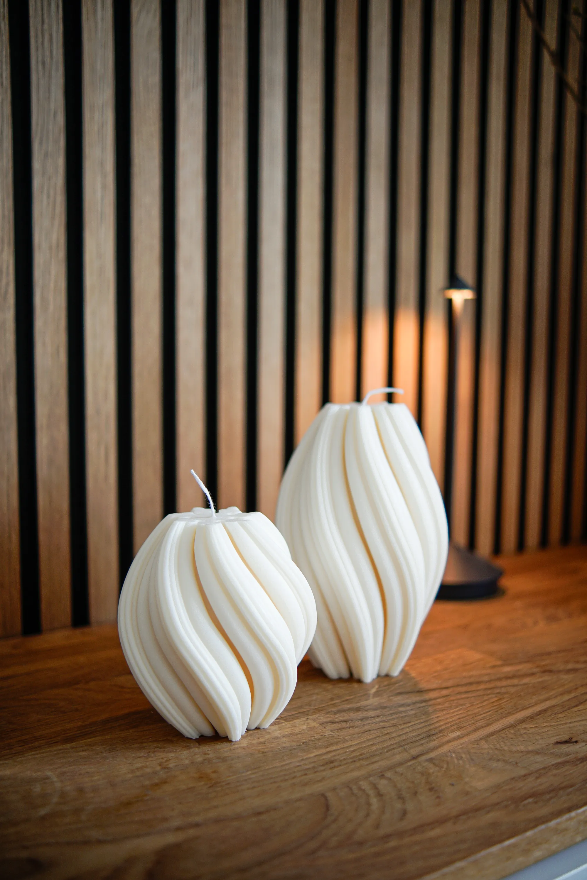 Swirl Kerzen handgemacht — Joylani Velas